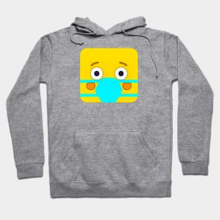 Masked Block Head Hoodie